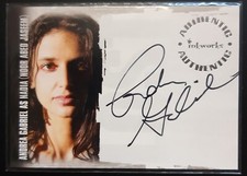 2006 Lost Revelations Inkworks A5 Autograph Card Andrea Gabriel as  Nadia Jaseem