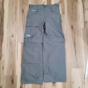 Pantalones de nieve North Face gris medio esquí tabla de nieve esquí al aire libre HyVent hombres - Imagen 1 de 14