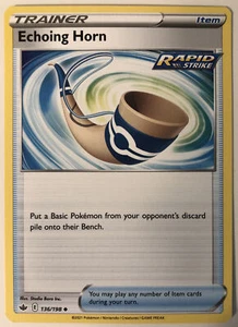 Pokemon Chilling Reign Echoing Horn 136/198 NM/M  - Picture 1 of 1