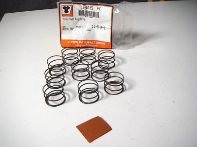 Muelles de anillo de eje de piñón Harley 10 EL 36-90 FL 41-69 UL 37-48 V-Twin 13-0105 F3 Foto 1 de 4