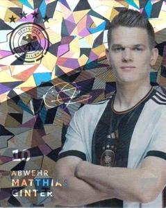 Rewe DFB Sammelkarten Fußball WM 2022 Qatar Nr. 10: Matthias Ginter Glitzer Bild - Bild 1 von 2
