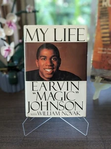 My Life by Magic Johnson signiertes Buch Erstausgabe - Bild 1 von 9
