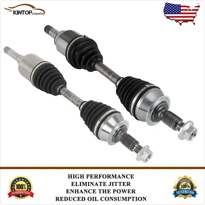 Pair Front for Buick Regal 2011-2017 for LaCrosse 2010-2016 2.4L CV Axle Shaft - Image 1 of 4