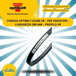 CINGHIA OPTIBELT 6X280 VB - LUNGHEZZA 280 MM - Imagen 1 de 2