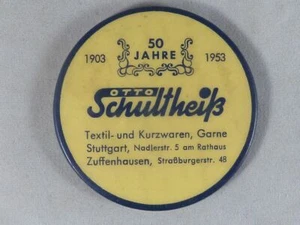 alter Werbespiegel / Handspiegel - 50 Jahre Schultheiß, Stuttgart, 1903-1953 - Picture 1 of 2