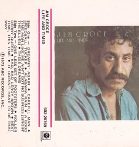 Jim Croce Life And Times 1973 cassette ABC Records 502-20769, - Picture 1 of 3