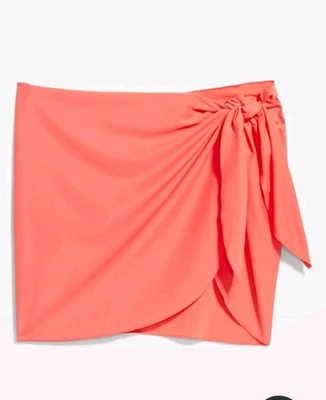 NWT Old Navy Women's Side Tie Mini  Swim Sarong  Coral Tropics  Size S-M, L-XL - Image 1 of 4
