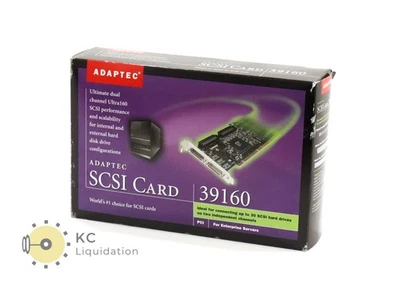 Adaptec SCSI Card 39160 Ultra160 PCI for Enterprise Servers ASC-39160 Kit - Image 1 of 4