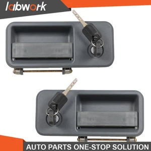Labwork Outside Exterior Door Handle With Locks Set Kit For Volvo VNL Truck - Picture 1 of 14