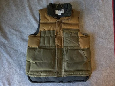 Filson Down Cruiser Vest | Large | Dark Tan | MSRP $349 - Image 1 of 4