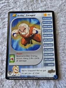 DBZ Dragon Ball Z Krillin, Enraged 155 CCG Limited Trunks Saga MP Score - Picture 1 of 5