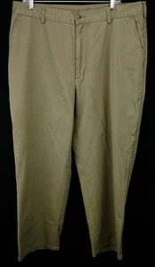 CABELAS CASUALS CHINO PANTS LONG BROWN COTTON MENS SIZE 38 X 28 - Picture 1 of 7