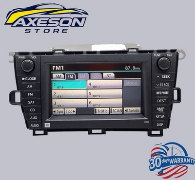 TESTED 2010-12 Toyota Prius OEM JBL Navigation MediaPlayer GPS NAV 86120-47390 - Image 1 of 4