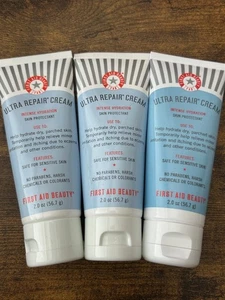 3PK First Aid Beauty Fab Ultra Repair Cream Hydration Oatmeal Sensitive BB6/22 - Picture 1 of 3