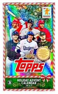2025 Topps Holiday Baseball Mega Adventskalender Box - Bild 1 von 7