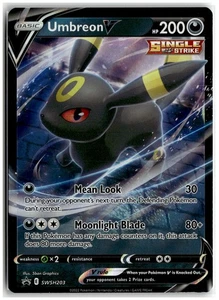 SWSH: Sword & Shield Promo Cards #SWSH203 Umbreon V R12190 - Picture 1 of 2