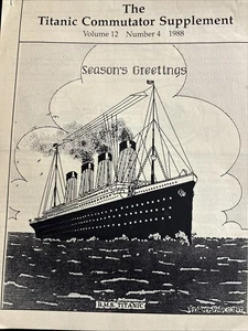The Titanic commutator supplement volume 12 number four 1988 - Picture 1 of 1