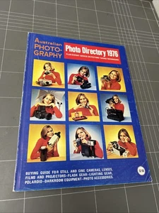 VINTAGE CAMERA MAGAZINE PHOTO DIRECTORY AUSTRALIAN PHOTOGRAPHY 1970s ADVERTISE - Picture 1 of 14