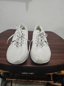 Nike Air Zoom Pegasus 38 Blanco Platino Puro Negro CW7356-100 Para hombres Talla 9 - Imagen 1 de 9