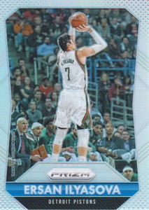 2015-16 Panini Prizm Basketball Silver #100 Ersan Ilyasova