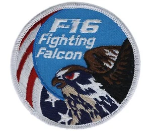 Parche de 3 pulgadas F-16 de combate Falcon Jet de la Fuerza Aérea de los Estados Unidos F2D6A - Imagen 1 de 1