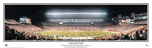 Poster panoramico 2002 New England Patriots Opening Night Gillette Stadium 1014 - Foto 1 di 5
