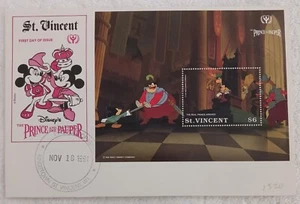 ST VINCENT 1991 THE REAL PRINCESS ARRIVES- FDC -#326 - Picture 1 of 1