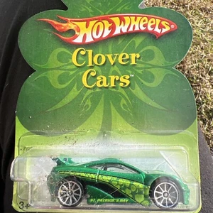 2007 Hot Wheels Clover Cars Series SEARED TUNER Green Chrome-Base w/Chrome 10 Sp - Picture 1 of 3