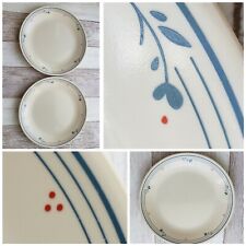 Set Of Two Vintage Corelle Dinner Plates - Country Violets Pattern