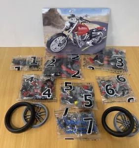 Technical Motorcycle Model Building Blocks Set 5803-A04 Construction motorbike - Picture 1 of 11