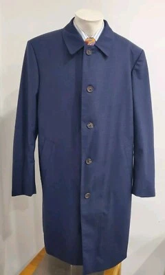 Loro Piana Storm System Copperfield Coat Mens 46  Trench cotton Made To Mesure - Image 1 of 4