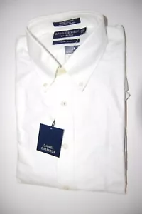 NWT DANIEL CREMIEUX MEN'S STANLEY SHIRT WHITE DRESS LONG SLEEVE SHIRT 16 1/2 35 - Picture 1 of 9