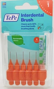 Cepillos de dientes y estuche de viaje para cepillo dental TePe Easypick talla 0 (0,4 mm) - Imagen 1 de 2