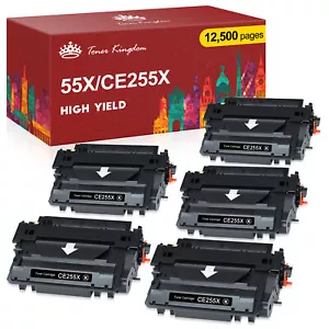 CE255X Cartuccia Toner Compatibile per HP P3015x P3016 MFP M525f M525dn Lotto - Foto 1 di 11