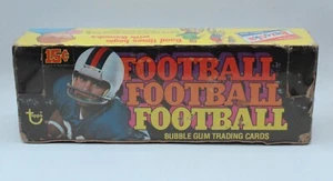 1976 Topps Fußball leere Displaybox (BBCE) - Bild 1 von 5