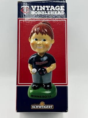 Minnesota Twins Vintage Girl Bobblehead Schweigert - Image 1 of 2