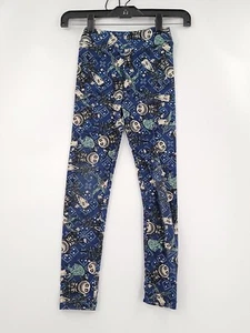 LuLaRoe Nightmare Before Christmas Girls Carrot Leggings Size L/XL Multicolor - Picture 1 of 5