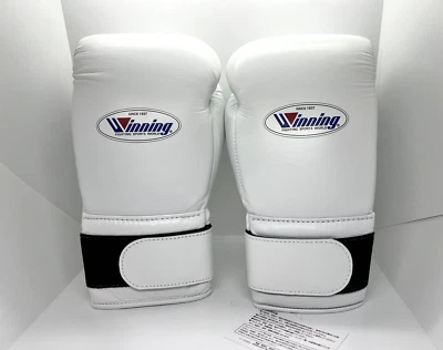 Winning Boxhandschuhe MS-500B 14oz weiß Profi Klebeband Typ JAPAN - Bild 1 von 4