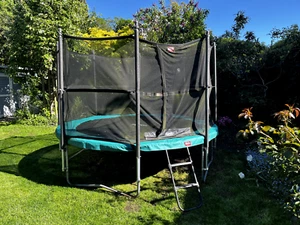 Original BERG Trampolin Favorit 330 mit Sicherheitsnetz gebraucht - Bild 1 von 4