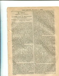 Gowers, ..value of Tendon Reflexes..Lancet 1885 - Picture 1 of 1