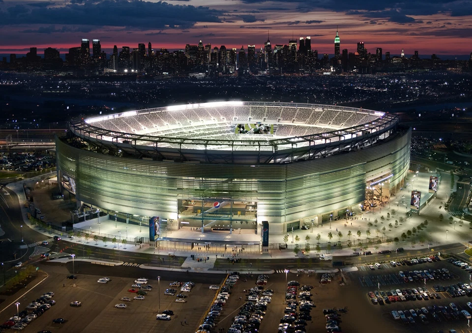 NEW YORK JETS VS. MIAMI DOPHINS GOLD PARKING TICKET DEC 7 - Image 1 of 1