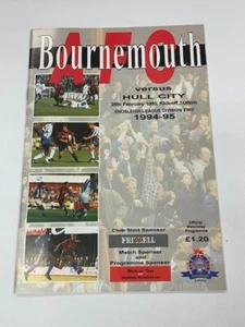 1994/95 AFC BOURNEMOUTH V HULL CITY 25-02-1995 DIVISION 2 - Bild 1 von 1