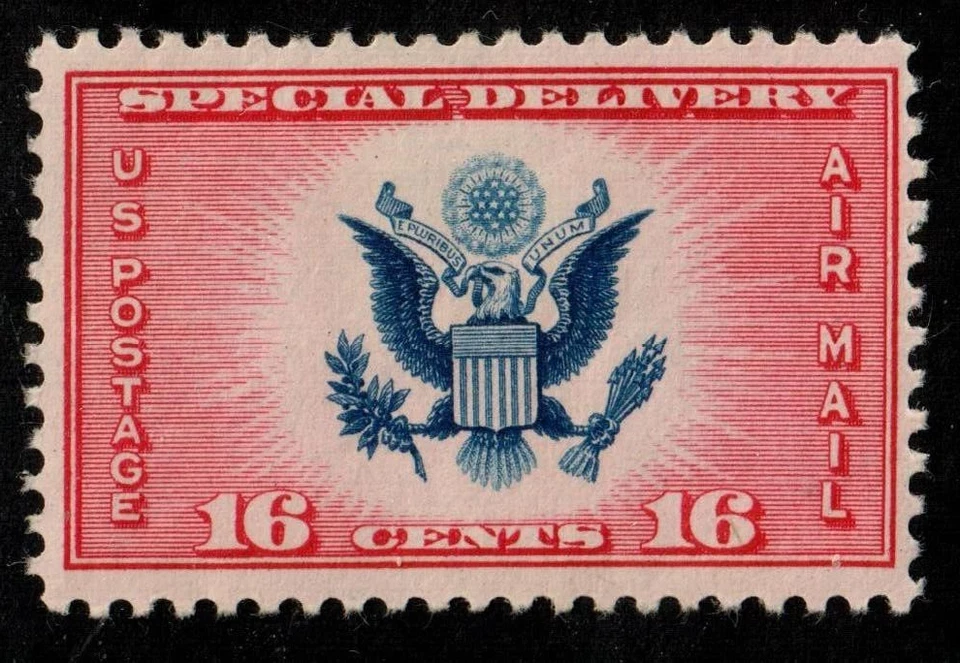 Scott CE2 16¢ Airmail Special Delivery Mint Hinged Free shipping in USA!! - Image 1 of 1