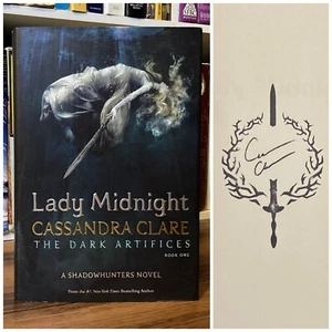 *Stamp-signed* Lady Midnight - Cassandra Clare (1st edition 1st print) HC - Picture 1 of 9