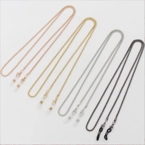 Metal Bead Eyeglass Chain Glasses Strap Holder Lanyard Sunglasses Non-slip F - Picture 1 of 14