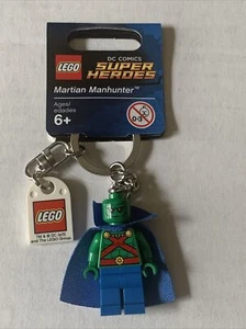 LEGO SUPER HEROS MARTIAN MANHUNTER MINIFIGURE KEYCHAIN 853456 - Picture 1 of 1