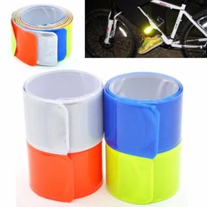 4Pcs/Set Safety Reflective Arm Band Light Up for Cycling Jogging Running Hiking - Picture 1 of 10