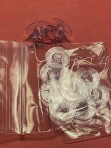 10 Bernina Plastic Sewing Machines Bobbins for Models 1000, 1000+, 1001 - Picture 1 of 4