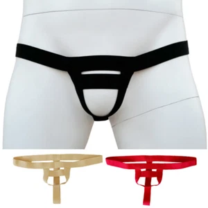Hombres Sexy Booster Potenciador de Abultamiento Levantador de Pelota Anillos Calzoncillos Tanga Ropa Interior Gays - Imagen 1 de 16