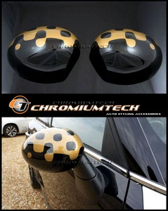 MK3 MINI Cooper/S/ONE/JCW F55 F56 F57 Vivid GOLD Mirror Cap Cover for LHD model - Picture 1 of 4